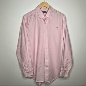Southern Marsh Men's Pink Button-Down Shirt Size Medium